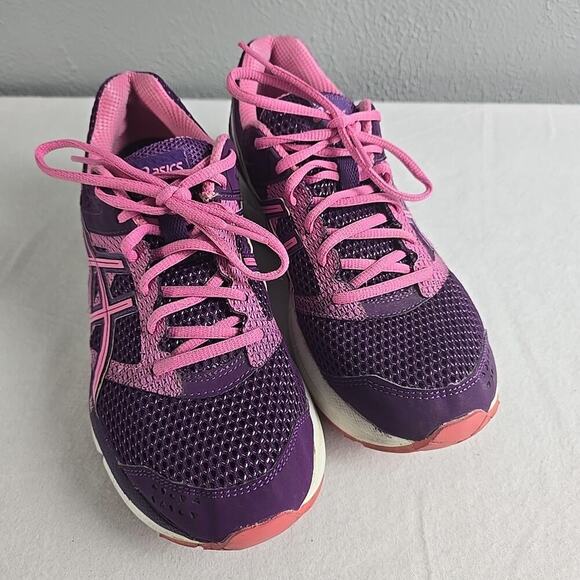Asics Womens Gel Phoenix 7 Purple Pink Running Shoes Sneakers 8.5 Lightweight - Picture 1 of 9